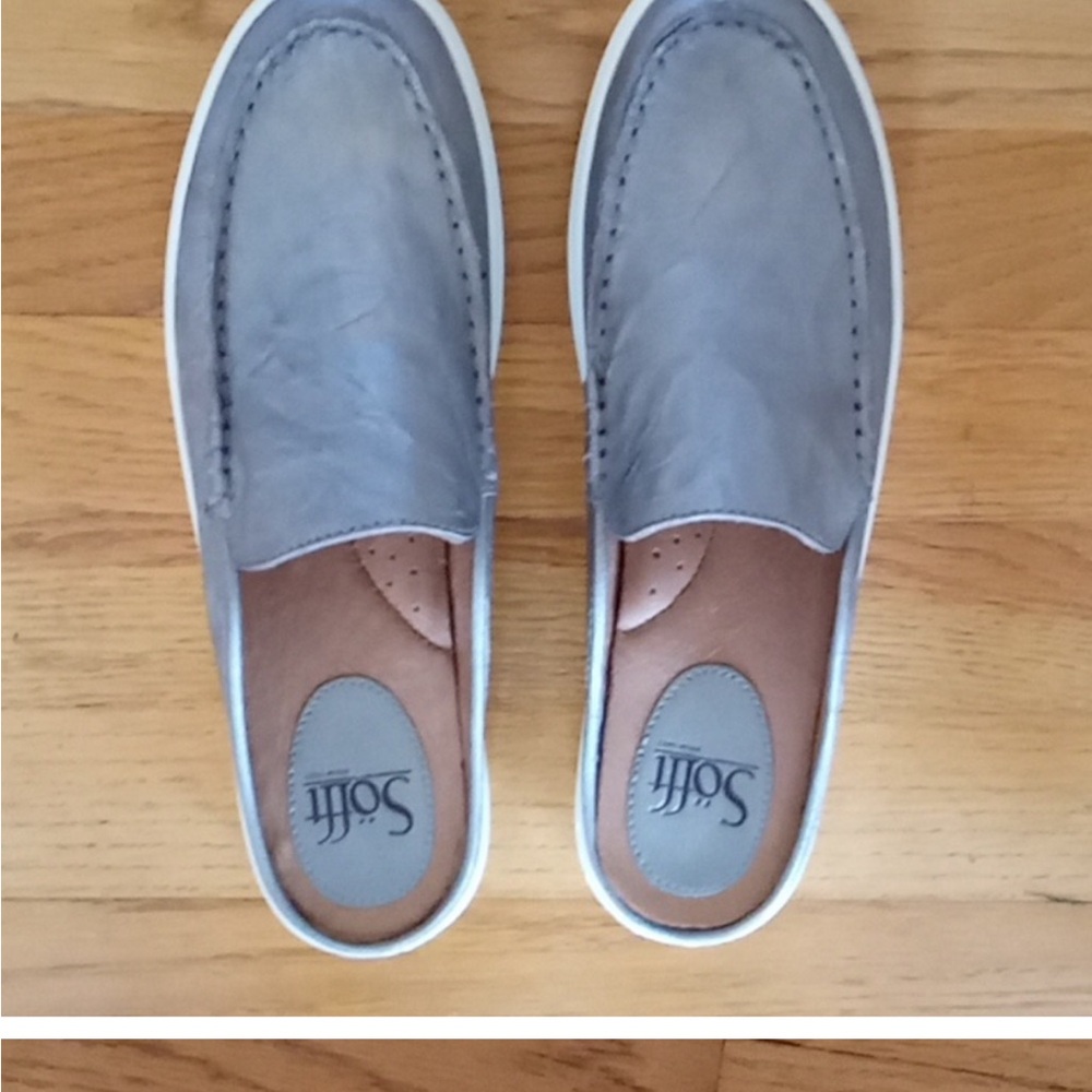 Sofft  Gray Slip-On Shoes